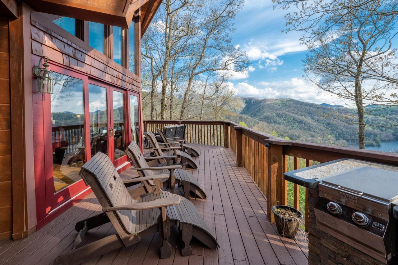 Staynantahala - Smoky Mountain Cabins And Luxury Yurts Aquone Eksteriør bilde
